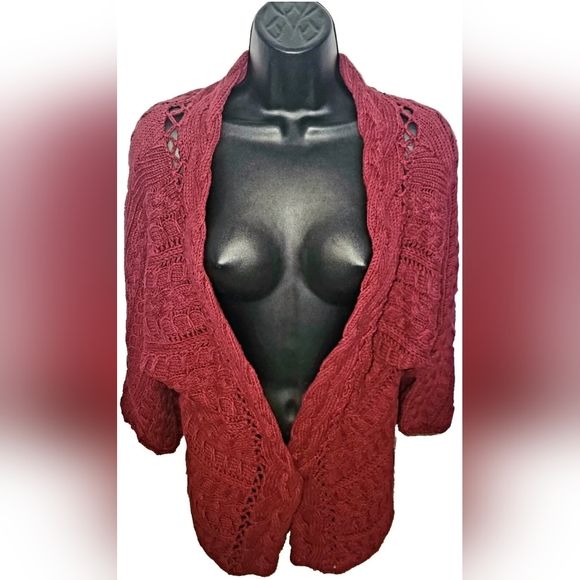 Chunky Knit City UNLTD Sweater Bell Sleeves Knit Womens size Large Excellent! - Picture 2 of 9